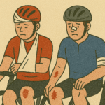 Coureurs TotalEnergies blessures