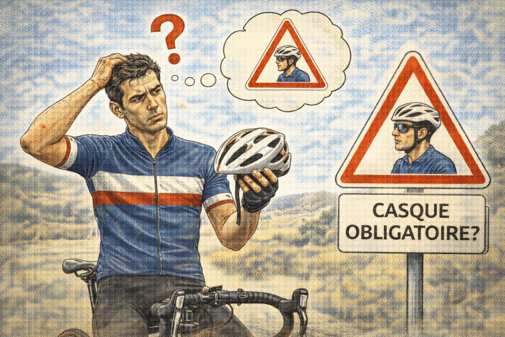 Le casque est-il obligatoire en vélo ?