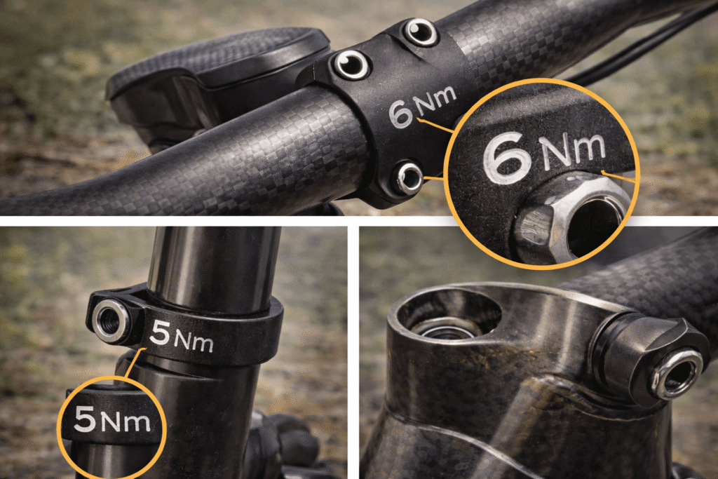 où se trouve les valeurs de couple sur mon vélo ?